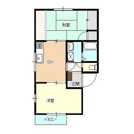 新発田駅 徒歩18分 2階の物件間取画像